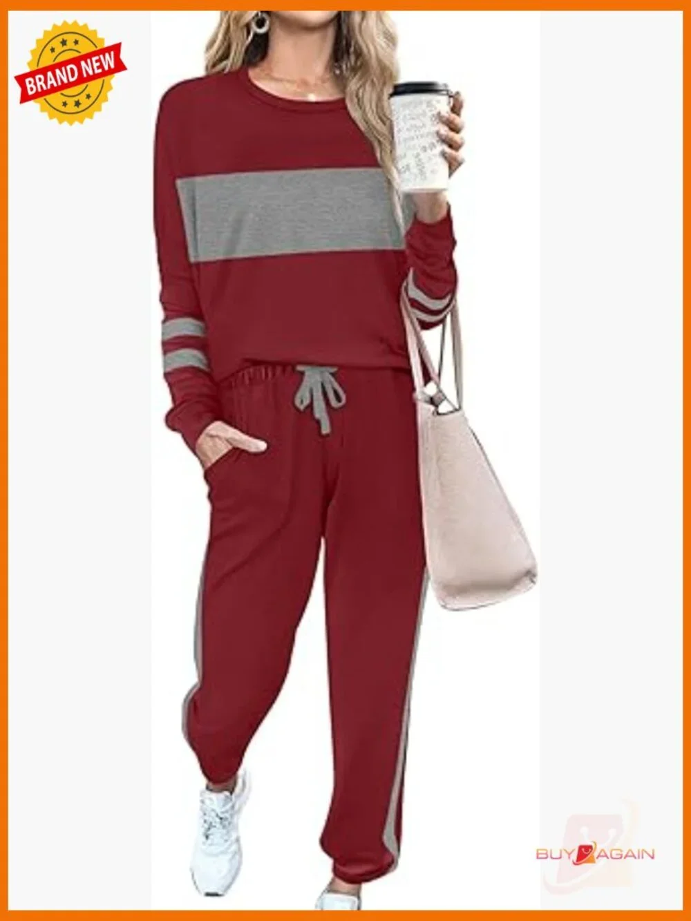 Lounge Sets for Women 2 Piece Travel Sweatsuits Fall Outfits Matching Set S-3XL